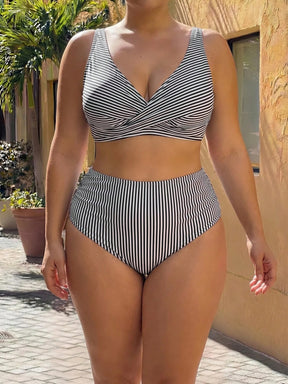 Biquíni Plus Size Cintura Alta Bianca
