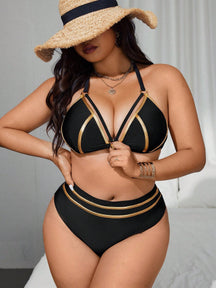 Biquíni Plus Size Cintura Alta Juliana