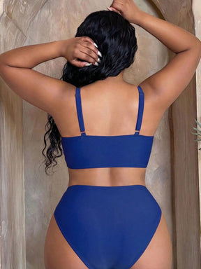 Biquíni Plus Size Cintura Alta Lorena