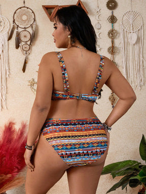 Biquíni Plus Size Cintura Alta Maitê