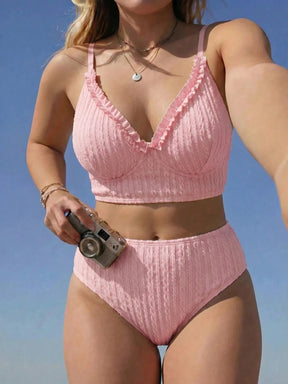 Biquíni Plus Size Cintura Alta Mariane