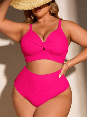 Biquíni Plus Size Cintura Alta Sofia
