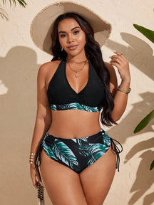 Biquíni Plus Size Cintura Alta Yasmin