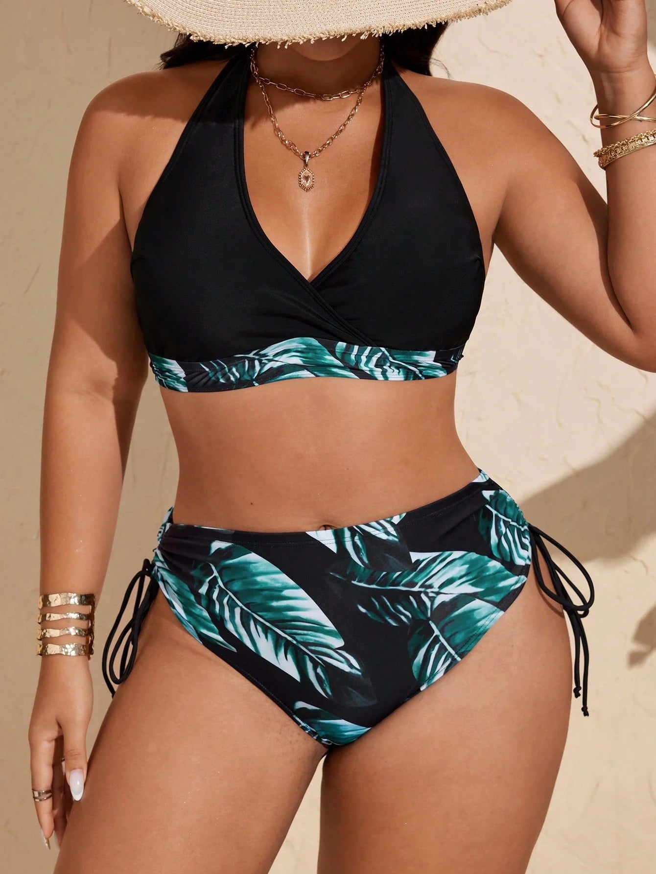 Biquíni Plus Size Cintura Alta Yasmin